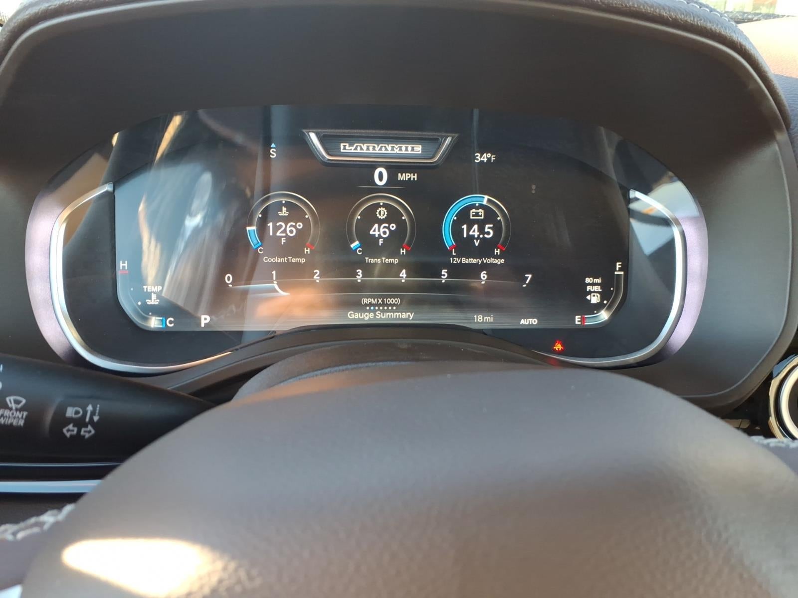 2026 RAM Ram 1500 RAM 1500 LARAMIE CREW CAB 4X4 5'7' BOX